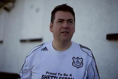 Tom Brogan directing short film Dimmock: Portrait of an Athlete